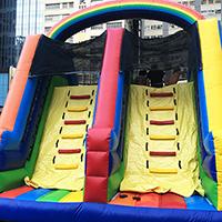 &Acirc;&macr;Q&Acirc;&middot;&Atilde;�&Acirc;&uml;F YMCA KD Rainbow Inflatable Silde - 02