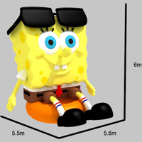 Mascot 3d mock up - 2