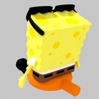 Mascot 3d mock up - 3